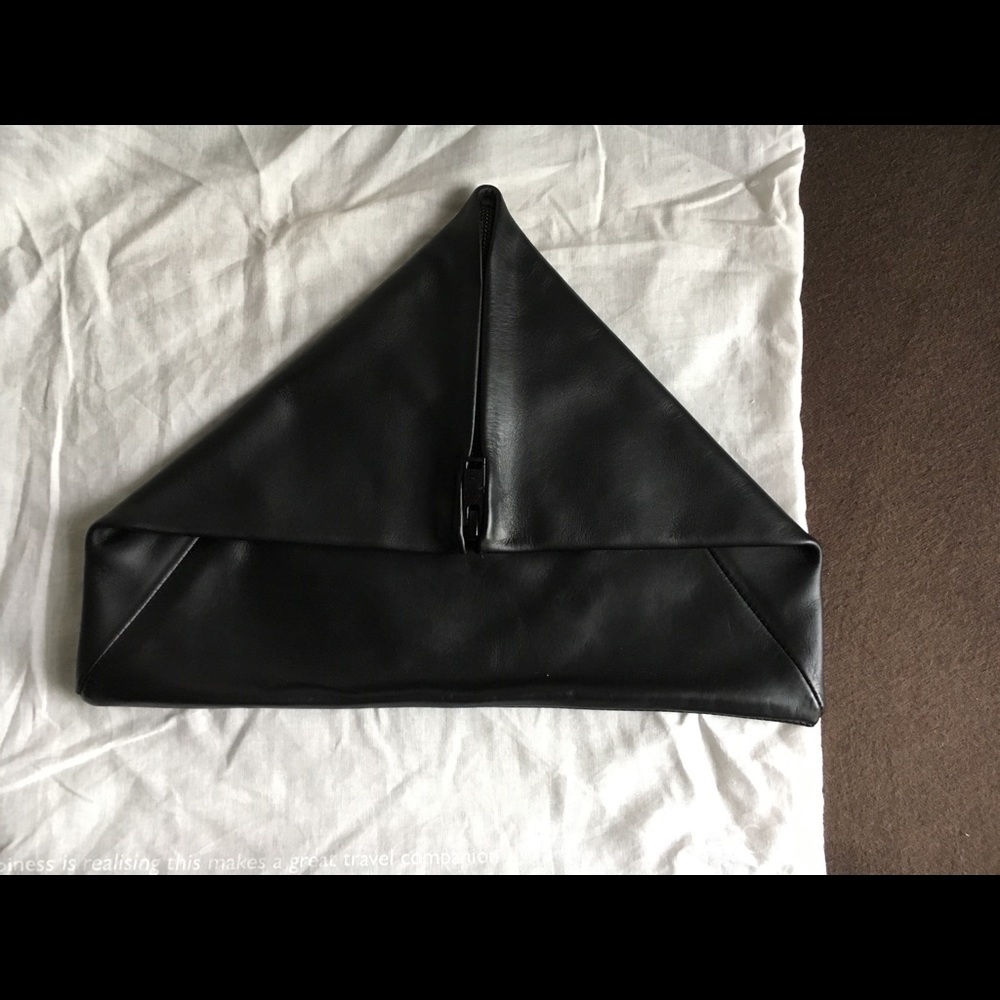 COS leather origami clutch! NEW